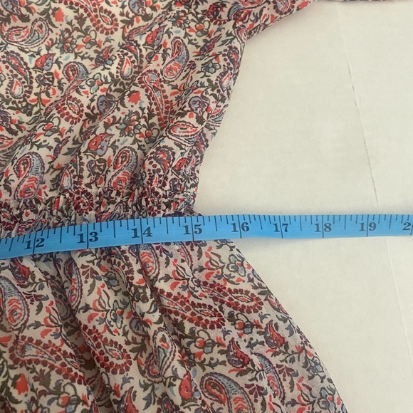 Gap Paisley Print Oversized Dress XS - Picture 7 of 7